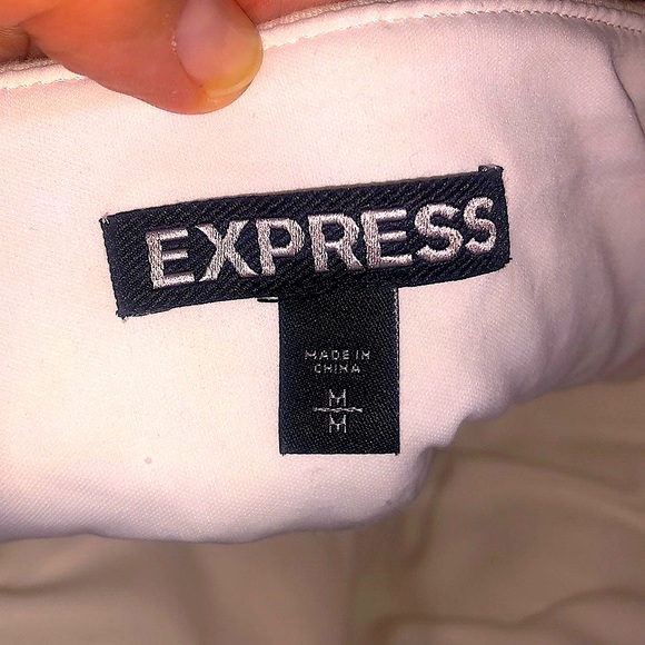 Express sequined mini skirt in white, black & silver, fully-lined interior - Picture 5 of 7